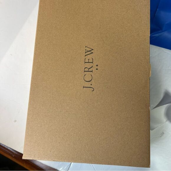 NIB J Crew Ankle T- Strap Heel Gold NEW size 8 - Picture 13 of 13